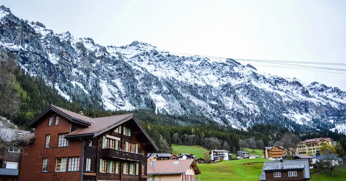 In zwitserland wonen