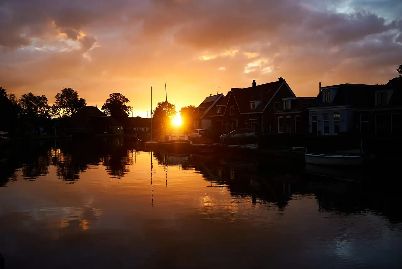 Wonen aan het water in friesland